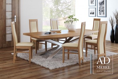 Stół duży X - stal nierdzewna (18)